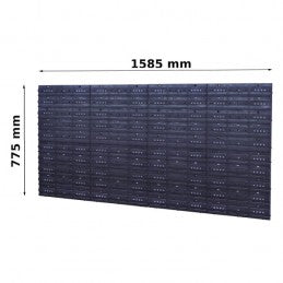 Tool wall 160 x 80 cm + 36 storage bins 