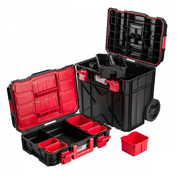 Workshop tool box garage 54.6x38x70.4 cm Black