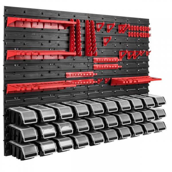 Tool wall 1152 x 780 incl. 30 containers with lid