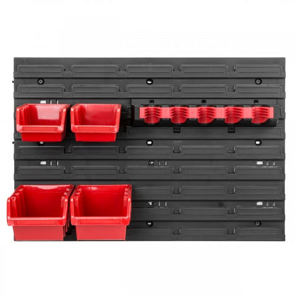 Tool board 57.5 x 39 cm + 4 stacking trays + tool holder