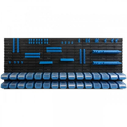 Workshop board 175.5 x 78 cm with holders and 30 containers